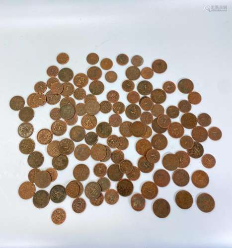 115 Tibetan Copper Coins