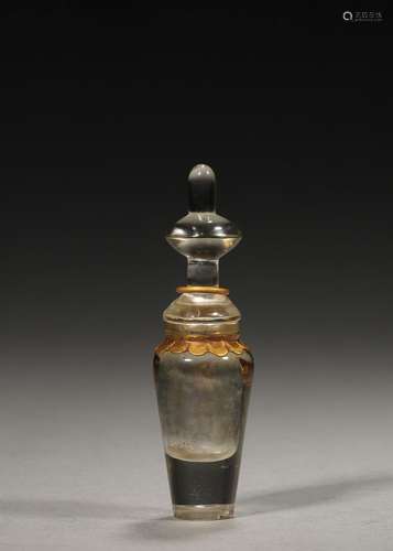 A crystal sarira jar,Qing Dynasty,China