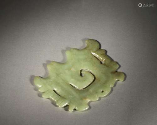 A Hongshan culture jade pendant