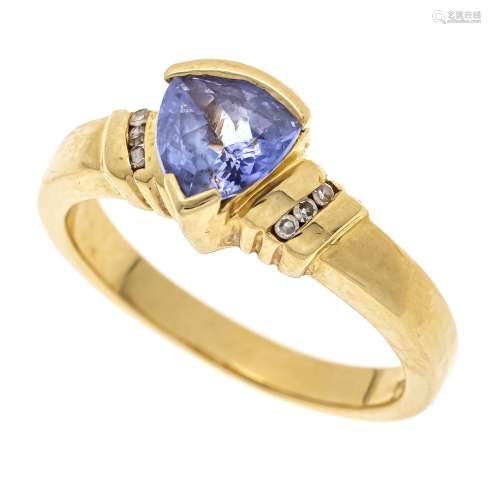 Tanzanite diamond ring GG 585/