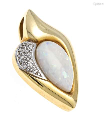 Opal diamond pendant GG 585/00