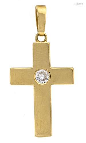 Brilliant-cross pendant GG 585