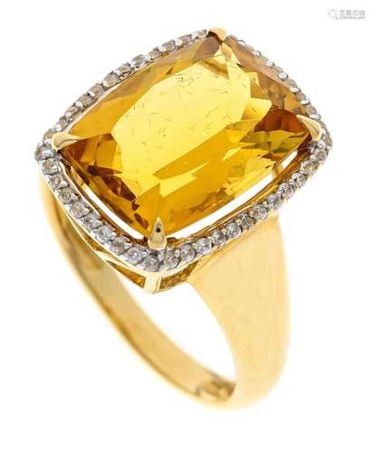 Citrine topaz ring GG 585/000