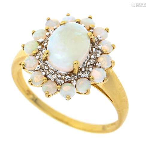 Opal ring GG 585/000 with one
