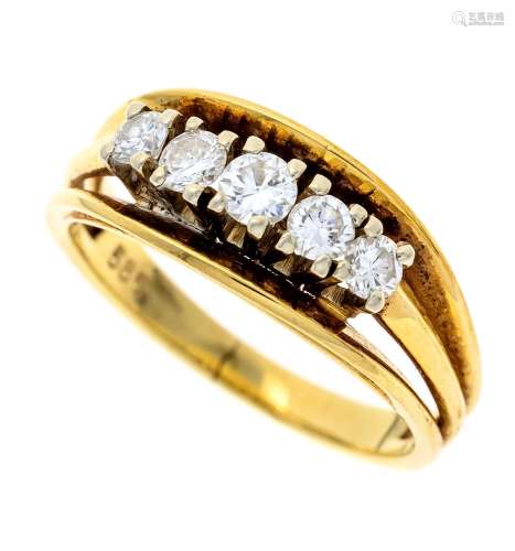 Diamond riviére ring GG 585/00