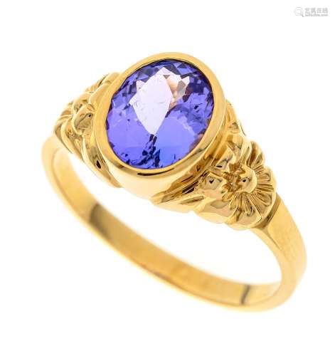 Tanzanite ring GG 585/000 with