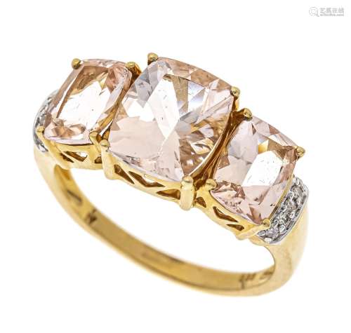 Morganite diamond ring GG 585/