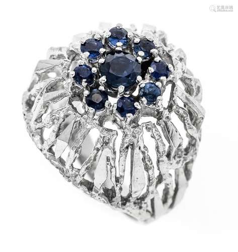 Sapphire ring WG 585/000 with