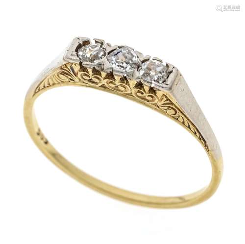 Old-cut diamond riviére ring G