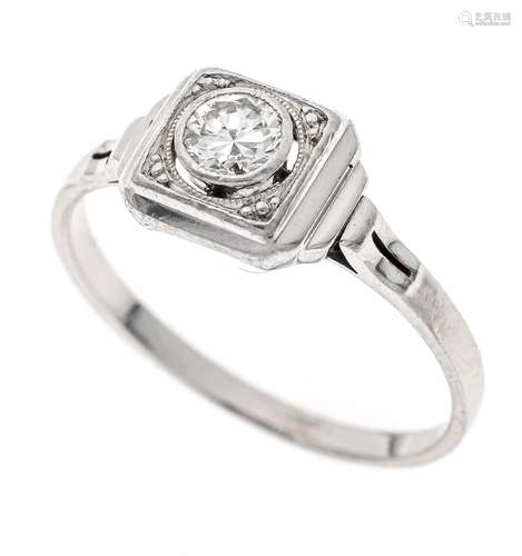 Art Deco old cut diamond ring