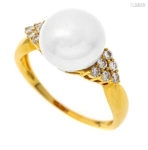 Pearl-cut diamond ring GG 585/