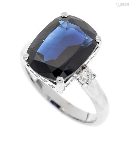 Sapphire ring WG 750/000 with