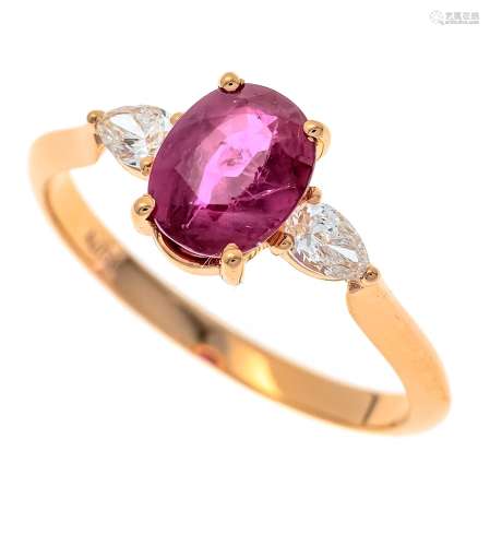 Ruby diamond ring RG 750/000 w