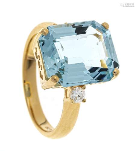 Aquamarine diamond ring GG 750