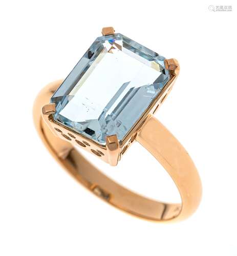 Aquamarine ring RG 750/000 wit