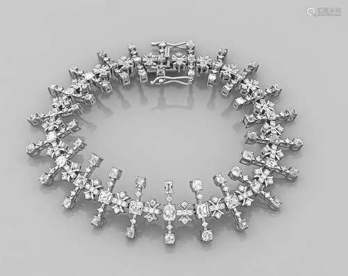 Old-cut diamond-brilliant brac