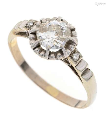 Art deco ring WG 750/000 with