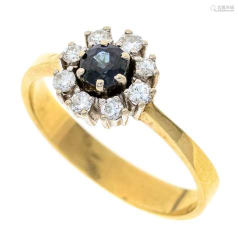Sapphire diamond ring GG 585/0