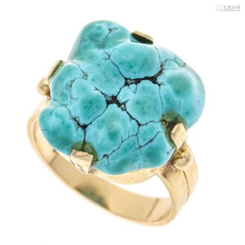 Turquoise ring GG 585/000 with