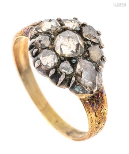 Diamond rose ring GG 585/000 a
