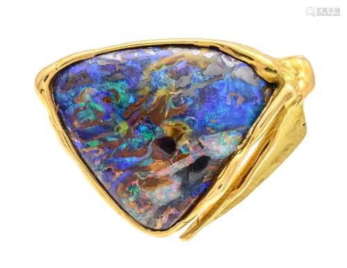 Boulder opal pendant/clasp GG