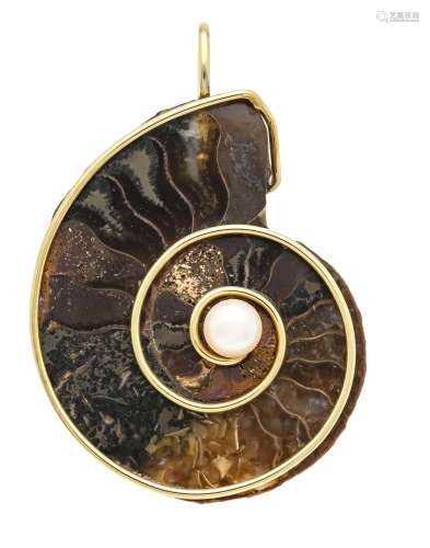 Ammonite pendant GG 585/000 am