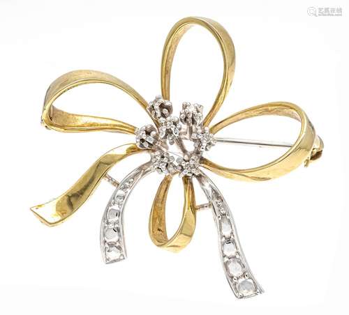 Diamond brooch GG/WG 585/000 w