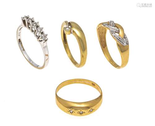 4 diamond rings GG/WG 585/000