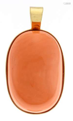 Salmon coral pendant GG 585/00