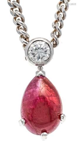 Ruby diamond pendant WG 585/00