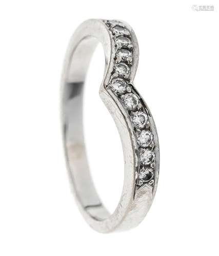 Brilliant ring WG 750/000 with