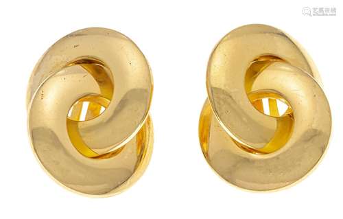 Dior ear clips gold plated Chr