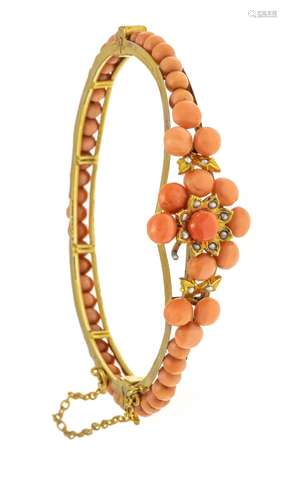 Coral hinged bangle GG 750/000