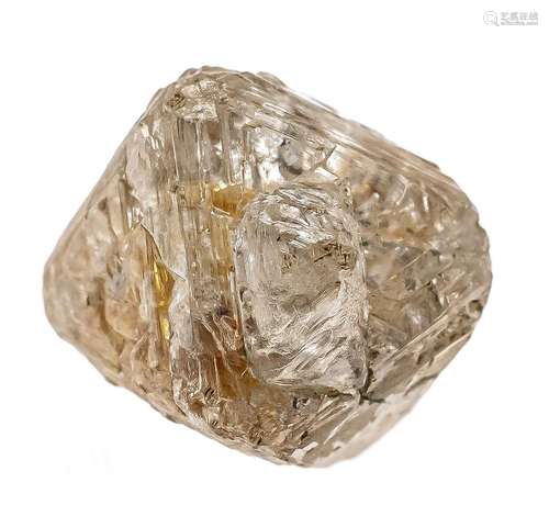 rough diamond 7,93 ct light br