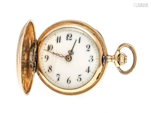 Lady's pocket watch jump cover