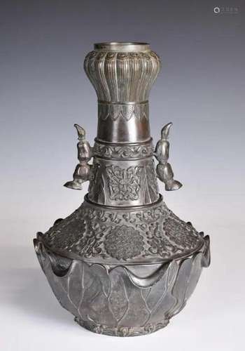 A Bronze Vase, 19thC