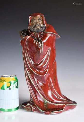 A Shiwan Porcelain Sculpture by Liu GuoXiang(1947-