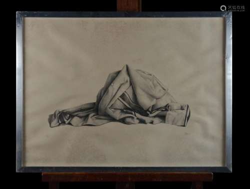 Roger Wittevrongel: litho 'cloth' (54x75cm)