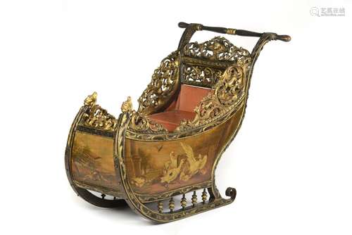 A child's sleigh