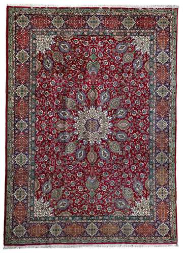 A TABRIZ KHOY CARPET, PERSIA, 1950