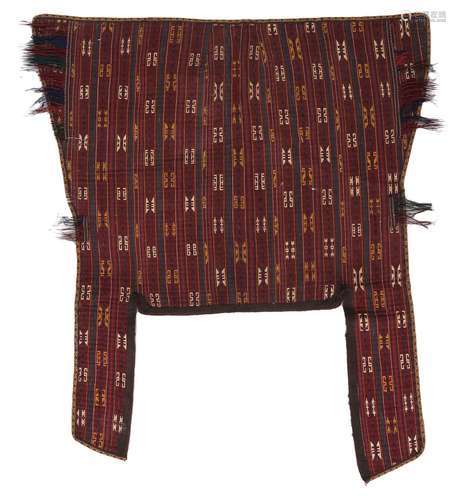 A HORSE BLANKET, TURKMENISTAN, YAMUD FIRST HALF 20TH CENTURY