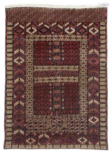 A PRAYER YAMUD , TURKMENISTAN LATE 19TH CENTURY