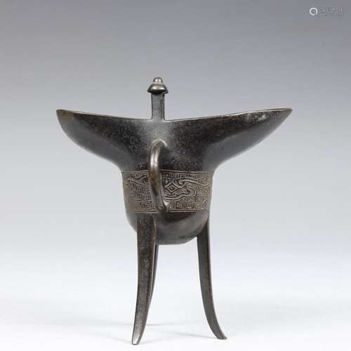 CHINESE 18TH CENTURY BRONZE JUE