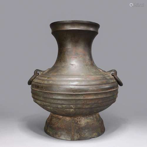 CHINESE HAN DYNASTY BRONZE VASE