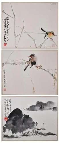 Chen Guozhen etc. Birds and Landscapes