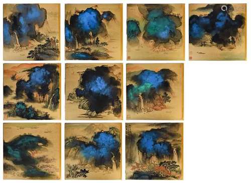 Song Wenzhi (1919-1999) Landscape Album