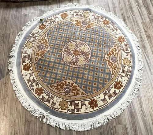 A Round Chinese Carpet