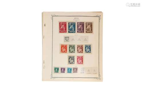 Collection of stamps, Taiwan 1951 - 1972, on album