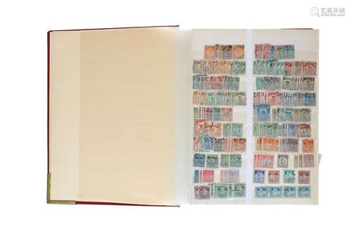 Stockbook with stamps, including 50's and 60's. Chi