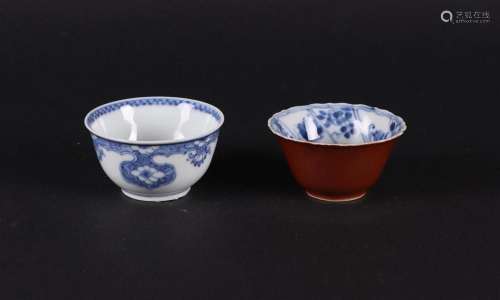 Two different porcelain bowls,
